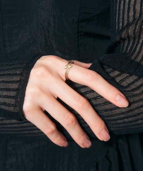 Jewel closet by L&Co. 指輪 リング K18 ヘビ/スネーク リング