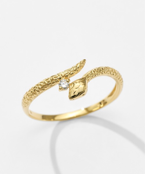 Jewel closet by L&Co. 指輪 リング K18 ヘビ/スネーク リング