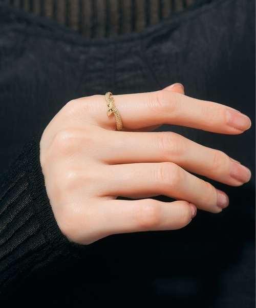 Jewel closet by L&Co. 指輪 リング K18 ヘビ/スネーク リング