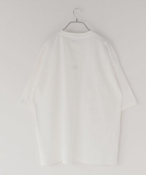 「LOWRYS FARM」 半袖Tシャツ MEDIUM ピンク メンズ