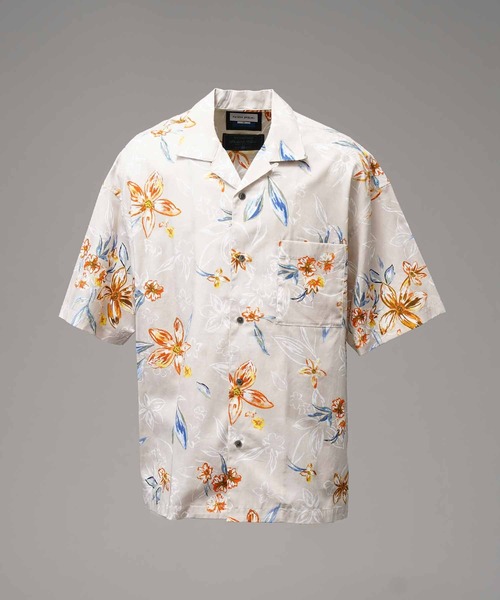 【MAISON SPECIAL】オープンカラーシャツ　希少　即完売 MAISON SPECIAL シャツ 「UNISEX」「Italian Dead Stock Fabric