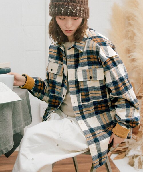 CIAOPANIC TYPY（チャオパニックティピー） シャツ 「コーデュロイ袖