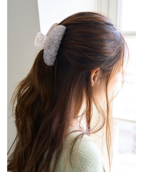 SNIDEL HOME ヘアクリップ キルティングバンス : ZOZOTOWN Yahoo