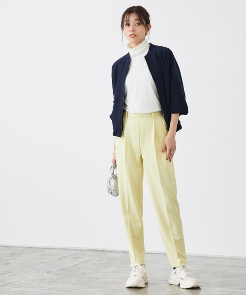 「Pierrot」 ジップアップブルゾン L アイボリー レディース_画像6