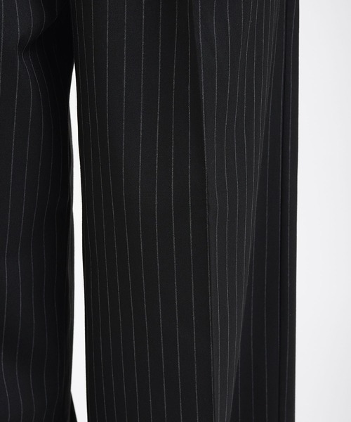 Regen Glanz ワイドパンツ パンツ single pleat buggy slacks