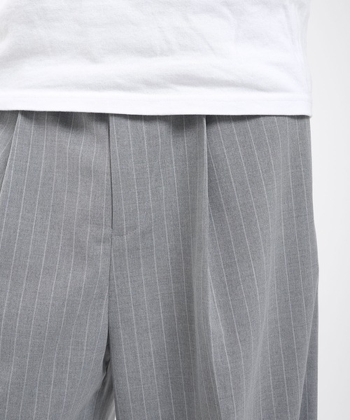 Regen Glanz パンツ single pleat buggy slacks/ワンタックバギー