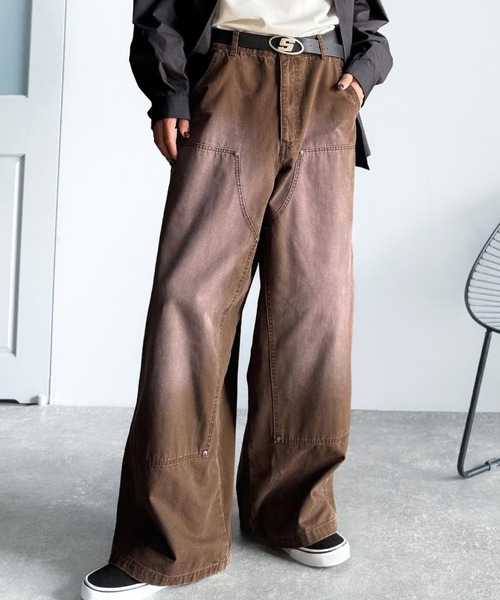 Tin house oldtown オールドタウン パンツ comoli チノ Classical Origin チノパン 綿100％ダック素材ダブルニーデザイン