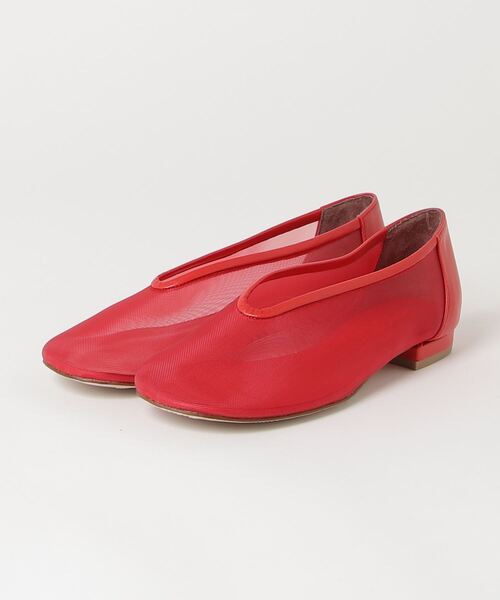 ODETTE E ODILE 「ODETTE ODILE」 フラットパンプス 23cm レッド