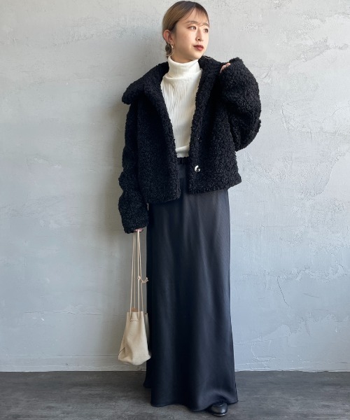 TATRAS（タトラス） ブルゾン アウター MAMATETA シープ調ボアブルゾン