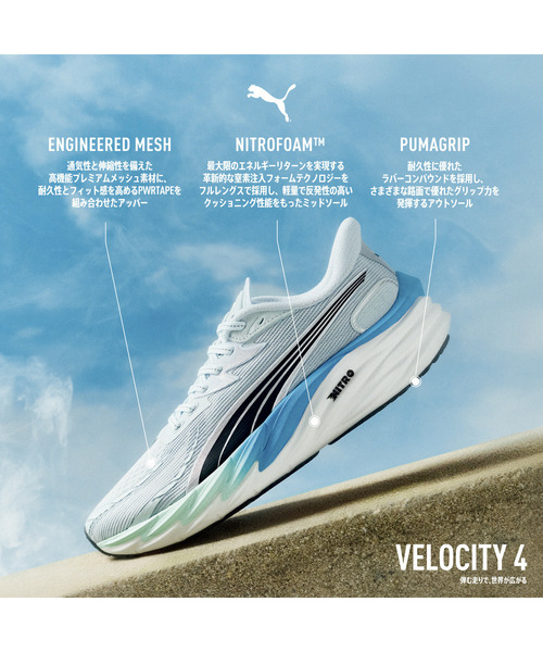 PUMA スニーカー プーマ メンズ ヴェロシティ ニトロ 4