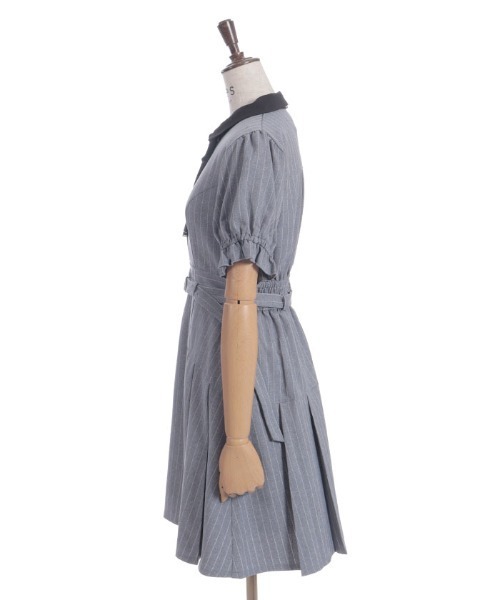 axes femme（アクシーズ ファム） ワンピース 半袖 プレッピーライク