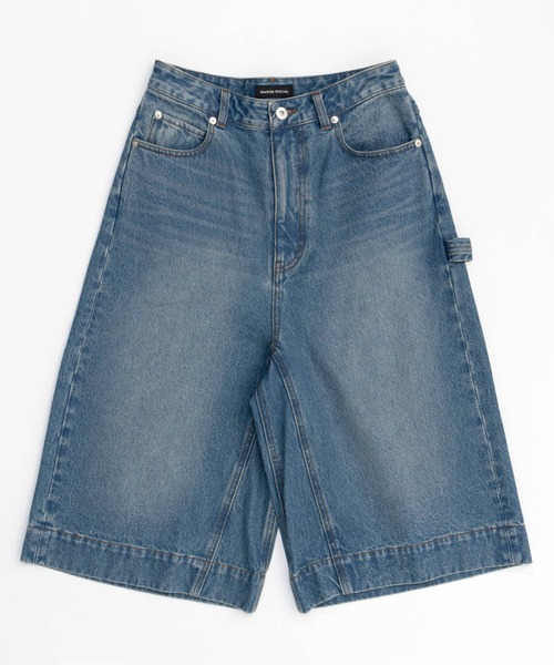 MAISON SPECIAL/デニムショーツ/ブラック/36