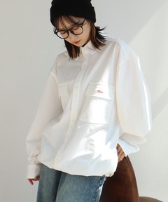 シャツ 「BALL/ボール」ストレッチ天竺 ドローストリングシャツ メンズ レディース