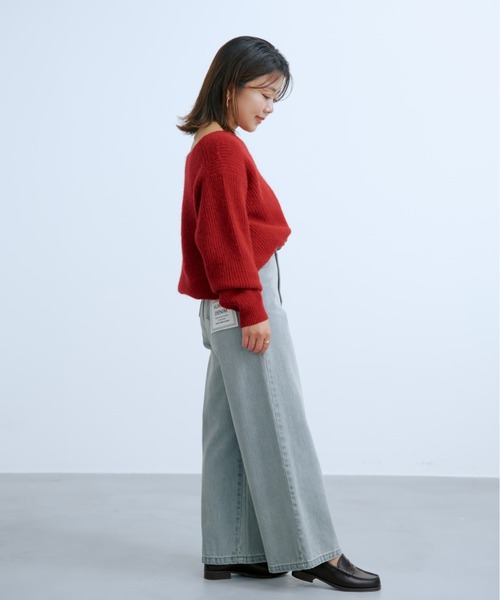 COHINA（コヒナ） ジーンズ デニム デニムパンツ KUROKI DENIM フレア