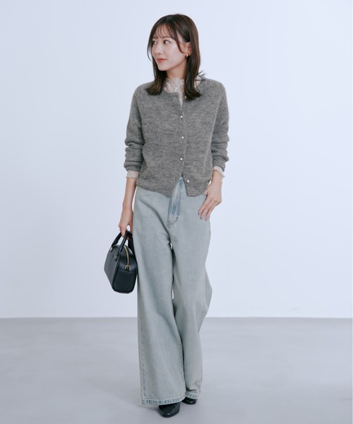 COHINA（コヒナ） ジーンズ デニム デニムパンツ KUROKI DENIM フレア