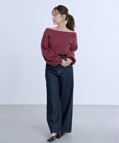 COHINA（コヒナ） ジーンズ デニム デニムパンツ KUROKI DENIM フレア