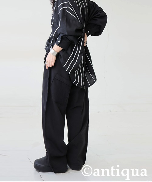 antiqua（アンティカ） ワイドパンツ スウェットパンツ ジャージ