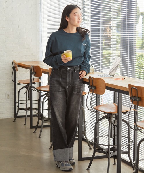 THE CRAFT CREW PRODUCTS ワイドパンツ ジーンズ デニム デニムパンツ