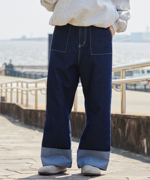 THE CRAFT CREW PRODUCTS ワイドパンツ ジーンズ デニム デニムパンツ