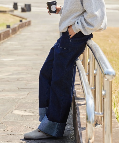THE CRAFT CREW PRODUCTS ワイドパンツ ジーンズ デニム デニムパンツ