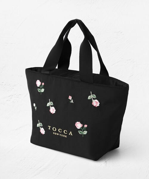 【新品、未使用】TOCCA REVE BAG M バッグ、ベージュ TOCCA（トッカ） トートバッグ BOUQUET DE REVE COOLERBAG クーラー