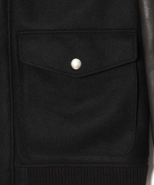 ブルゾン アウター A2 MELTON JACKET メンズの画像