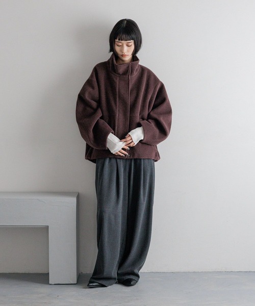 ウーリーテックスタンドブルゾン　ローリーズファーム　新品未使用　今季新作 LOWRYS FARM（ローリーズファーム） ブルゾン アウター ウーリーテック