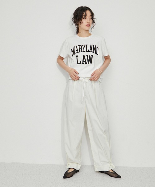 「REMI RELIEF」 半袖Tシャツ S ブラウン レディース_画像3