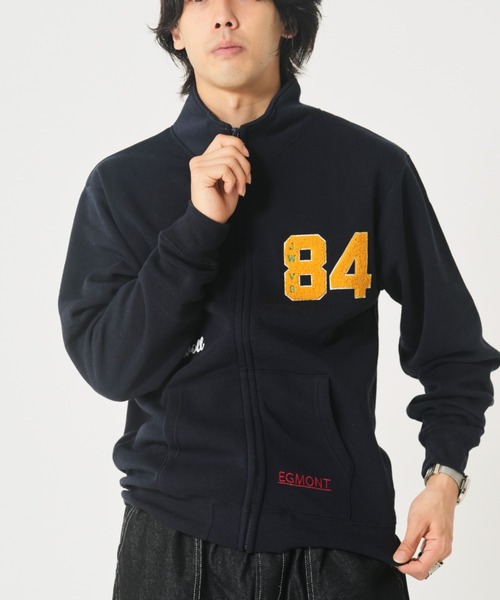 CORISCO（コリスコ） ブルゾン アウター 裏起毛サガラ刺繍スタンド