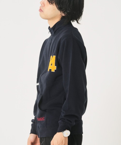 CORISCO（コリスコ） ブルゾン アウター 裏起毛サガラ刺繍スタンド
