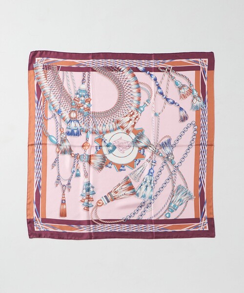 manipuri（マニプリ） スカーフ バンダナ 「manipuri」SILK 88×88