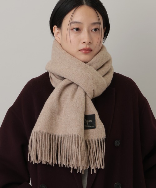 【新品】PLAN C カシミア混アルパカウールマフラー　定価53460円 新品】PLAN C カシミア混アルパカウールマフラー 定価53460円 - メルカリ