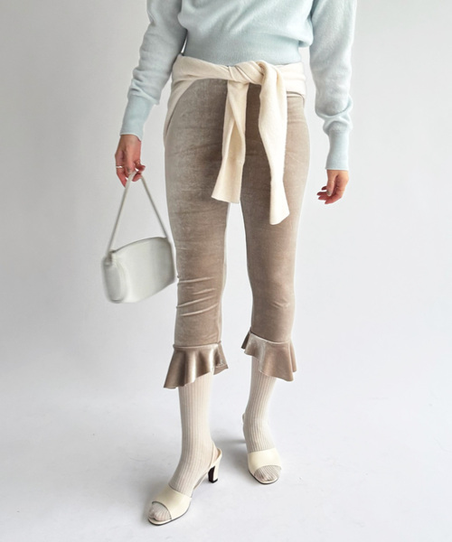 EDIT. FOR LULU（エディットフォールル） スラックス パンツ 「SIMONE