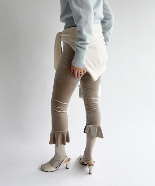 EDIT. FOR LULU（エディットフォールル） スラックス パンツ 「SIMONE