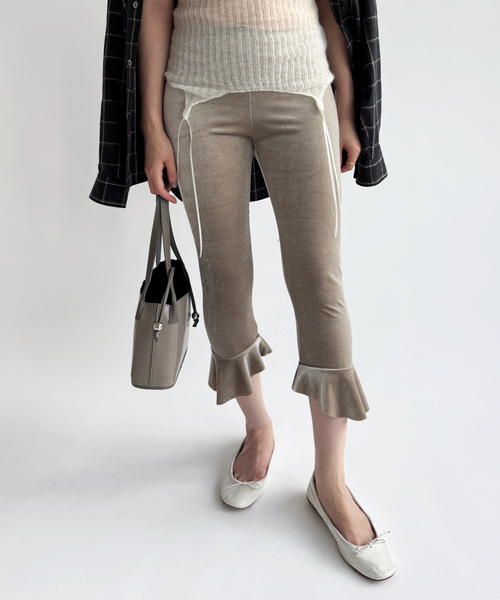 EDIT. FOR LULU（エディットフォールル） スラックス パンツ 「SIMONE