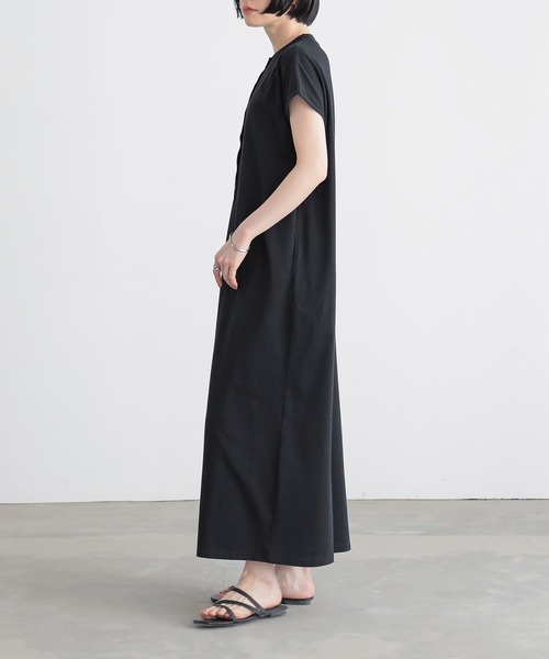 「for/c」 半袖ワンピース - ブラック レディース_画像3