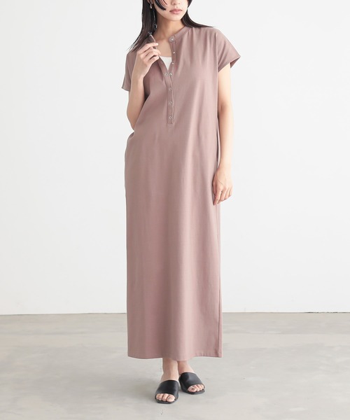 「for/c」 半袖ワンピース - ブラック レディース_画像9