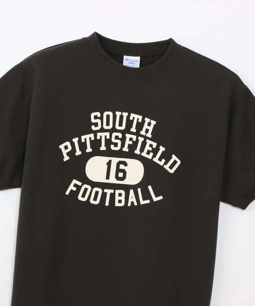 「Champion」 半袖Tシャツ X-LARGE オートミール メンズ_画像9