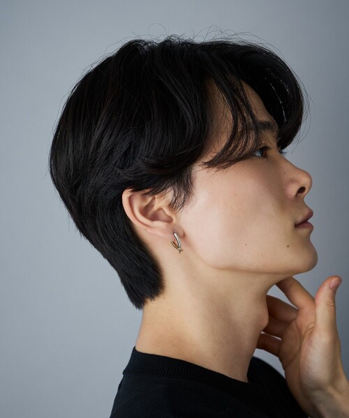 Jouete（ジュエッテ） ピアス 「スナップピアス」 シャープ コンビ
