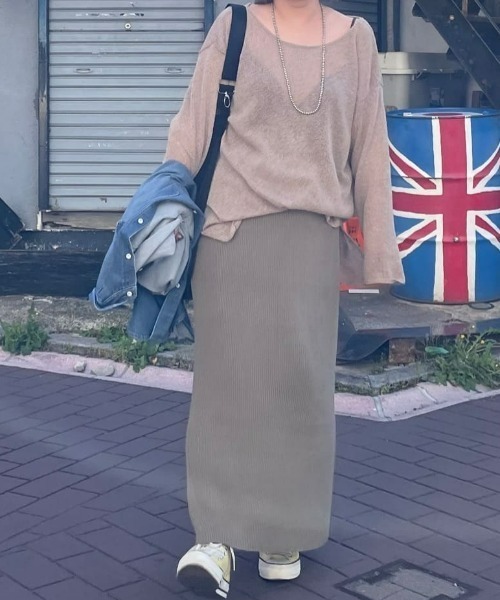 「RIVE DROITE」 長袖ニット FREE ブラック レディース_画像4