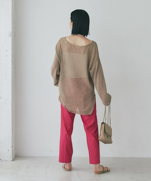 「RIVE DROITE」 長袖ニット FREE ブラック レディース_画像7