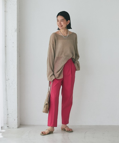 「RIVE DROITE」 長袖ニット FREE ブラック レディース_画像9