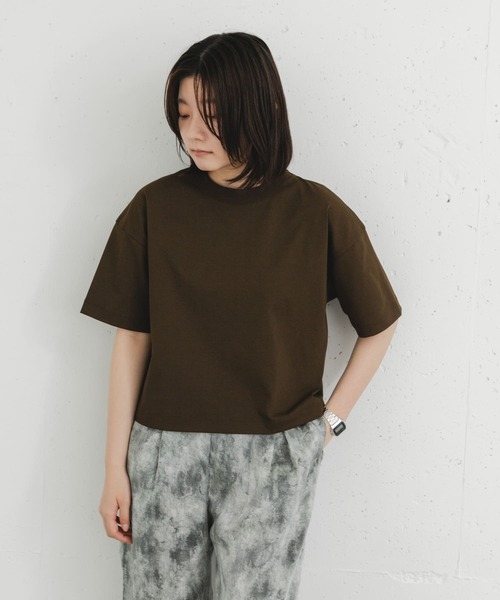 「EKAL」 半袖Tシャツ FREE ブラウン系その他 レディース_画像9