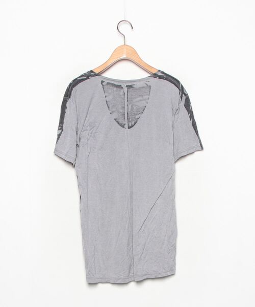 「ATTACHMENT」 半袖Tシャツ 1 グレー メンズ_画像2