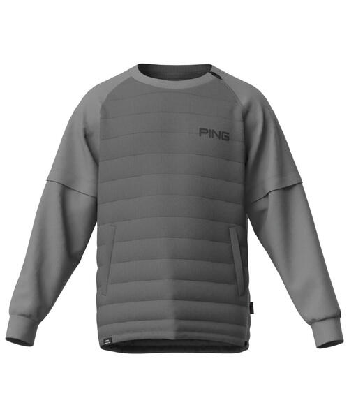 PING メンズ中綿スニード Mサイズ PING（ピン） ブルゾン アウター 「PING APPAREL」2WAYハイブリッド