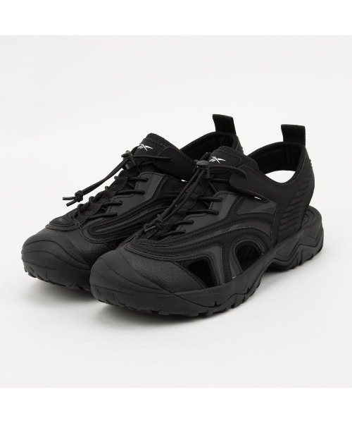 「Reebok」 サンダル 29.0cm ブラック×ホワイト メンズ_画像4