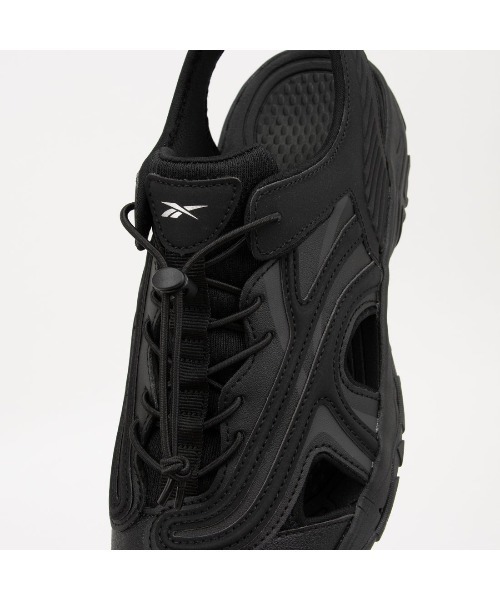 「Reebok」 サンダル 29.0cm ブラック×ホワイト メンズ_画像9