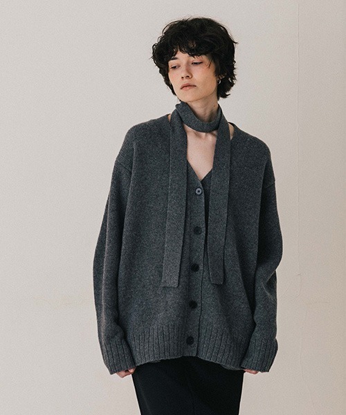 CREDONA（クレドナ） カーディガン HAMILTON KNIT CARDIGAN/ハミルトン