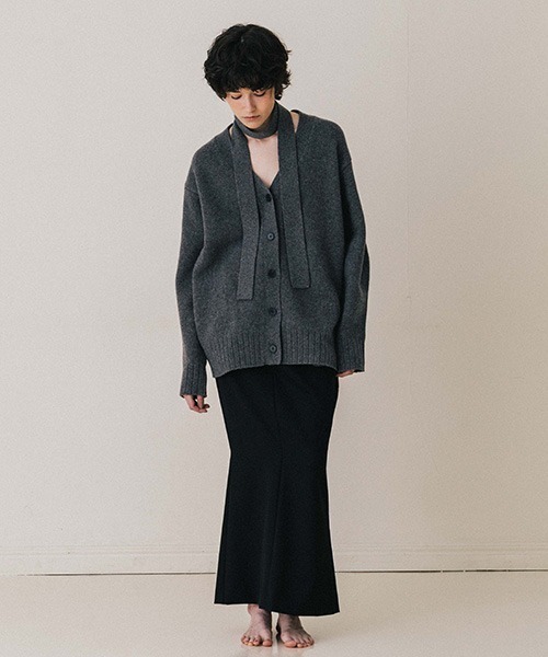 トップス CREDONA HAMILTON KNIT CARDIGAN CREDONA（クレドナ） カーディガン HAMILTON KNIT CARDIGAN/ハミルトン