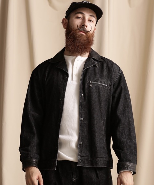 Schott　ジャケット　ブラック　2XL Schott N.Y.C（ショット） 「schott」 デニムジャケット 2XL ブラック